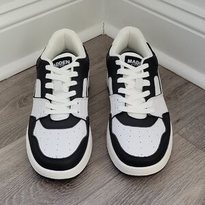 Madden MTINKER Men's Black & White Low-top Sneakers Size 11 NIB